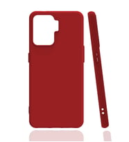 Kvy Oppo Reno 5 Lite Biye Silikon Kılıf (Kırmızı)