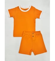 Kaşkorse İkili Bebek Takım 3-24 AY AD33655 (Turuncu)