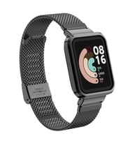 Xiaomi Redmi Watch (Mi Watch Lite) KRD-59 Metal Kordon (Siyah)