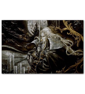 Cakapuzzle Castlevania Games Mumlar Savaşçı Görseli Puzzle Yapboz MDF (Ahşap) (255 Parça)