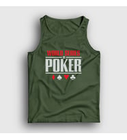 Presmono Unisex Sarı Wsop World Series Of Poker Atlet 363561tt (Haki)