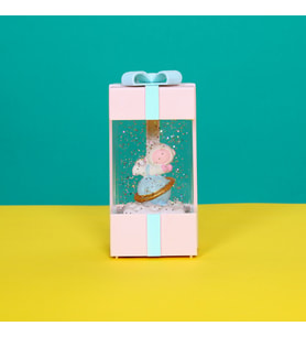 Astronot Işıklı Müzik Kutusu (Pembe)