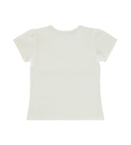 Civil Baby Kız Bebek Tişört 6-18 Ay - Ekru
