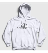 Presmono Unisex Gri A Apocalyptica Kapüşonlu Sweatshirt 10832tt (Beyaz)