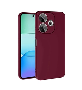 Xiaomi Redmi 13 4G Kılıf Zore Mara Lansman Kapak (Koyu Mor)