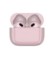 Inpods 3.Nesil Airpods Bluetooth 5.0 Kulaklık Apple Android Uyumlu 2022 Yeni Tasarım (Pembe)