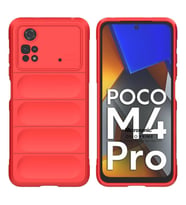 Microsonic Xiaomi Poco M4 Pro 4G Kılıf Oslo Prime Yeşil (Kırmızı)