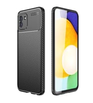 Galaxy A03 Kılıf Zore Negro Karbon Tasarım Silikon Kılıf (Siyah)