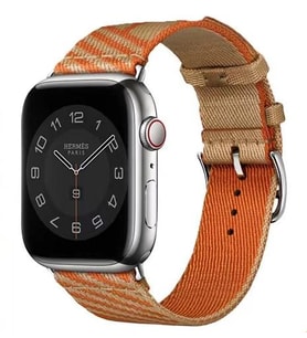 Apple Watch 7 41mm KRD-51 Hasır Kordon (Model 7)