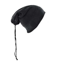ERKEK POLAR İPLİ STOPERLİ BOYUNLUK BERE (Füme)