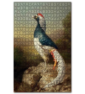 Cakapuzzle Kayalıklar Üzerindeki Sülün Puzzle Yapboz MDF (Ahşap) (1000 Parça)