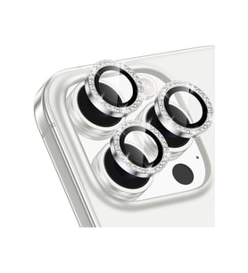 Joyroom İphone 16 Pro Max & 16 Pro Uyumlu Taşlı Kamera Koruyucu Premium Görünüm ve Kalite Netliği Ko