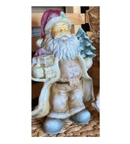HEDİYELİ ÇAM AĞAÇLI NOEL BABA BİBLO HS497 (Beyaz)