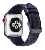 Apple Watch Ultra 49mm Kordon Luxury Leather Deri Strap Kordon (Model 5)