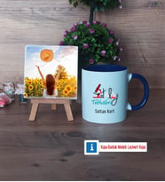 Patoloji Teknikeri Fotoğraflı Dekoratif Taş, Kupa Bardak Beyaz Hediye (Model 3)