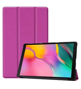 Apple iPad 10.2 smart Cover Standlı 1-1 Kılıf (Mor)