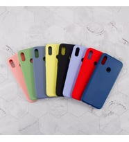 Xiaomi Redmi Note 7 Pro Kılıf / Kırılmaz Cam Nano Opsiyon (Kırmızı)