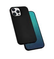 Uyumlu Model Apple iPhone 13 Pro Kılıf Lansman Silk Case (Siyah)