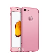 Microsonic Apple iPhone 6 Kılıf Double Dip 360 Protective (Rose)