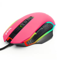 Rush Gloria RM16 RGB Aydınlatmalı 2400 DPI 6 Farklı Renkli Gaming Mouse (Kırmızı)