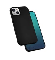 Uyumlu Model Apple iPhone 13 Kılıf Lansman Silk Case (Siyah)