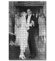 Cakapuzzle Atatürk Latife Hanım Dans Puzzle Yapboz MDF (Ahşap) (1000 Parça)