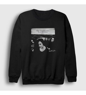 Presmono Unisex Beyaz Dreams The Cranberries Sweatshirt 173928tt (Siyah)