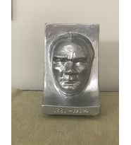 Atatürk büst heykel hediyelik ofis büyük (Gümüş)