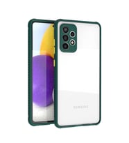 Galaxy A72 Kılıf Zore Kaff Kapak (Yeşil)
