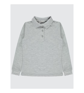 Civil Girls Kız Çocuk Sweatshirt 6-9 Yaş Lacivert (Gri)