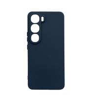 Kvy Vivo V40 Lite Biye Silikon Kılıf (Lacivert)