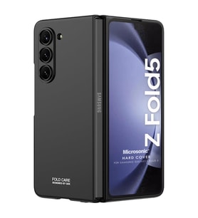 Microsonic Samsung Galaxy Z Fold 5 Kılıf Shape Hard Cover Koyu Yeşil (Siyah)