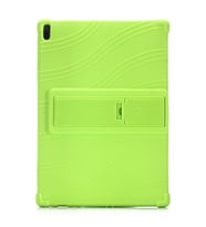 Lenovo Tab E10 TB-X104F Tab 4 10.1 Inch Tablet Standlı Silikon Kılıf (Yeşil)