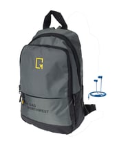 M 1028 Mega Bag Mini Sırt Çantası, Unisex (Gri)