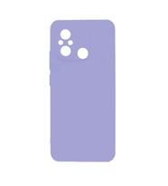 Kvy Xiaomi Redmi 12C Biye Silikon Kılıf (Lila)