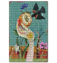 Cakapuzzle Mitolojik Figürlü Soyut Görsel Puzzle Yapboz MDF (Ahşap) (500 Parça)