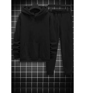 Unisex Butterfly Eşofman Takımı (Siyah)