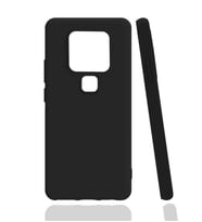 Tecno Camon 16 Kılıf Zore Biye Silikon Kılıf (Siyah)