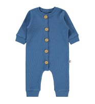 Civil Baby Bebek Patikli Tulum 1-6 Ay Gül Kurusu (Mavi)