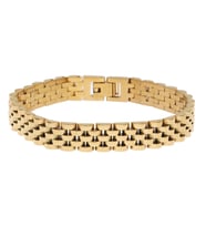 Erkek Çelik Bileklik (Gold)