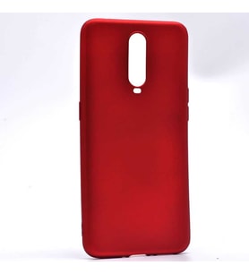 Oppo RX17 Pro Kılıf Soft Mat Premier Case (Kırmızı)