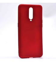 Oppo RX17 Pro Kılıf Soft Mat Premier Case (Kırmızı)