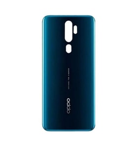Oppo A9 (2020) Uyumlu Arka Pil Batarya Kapağı CPH1937 CPH1939 CPH1941 (Siyah)