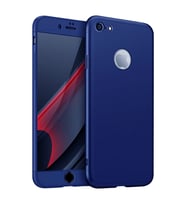 Apple iPhone 7 / iPhone 8 Uyumlu GKK Kılıf 360 Derece Tam Koruma (Mavi)