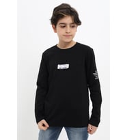 Toontoy Erkek Çocuk Tişört (Siyah)