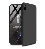 Xiaomi Redmi 7A GKK Kılıf 360 Derece Tam Koruma (Siyah)
