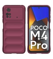 Microsonic Xiaomi Poco M4 Pro 4G Kılıf Oslo Prime Yeşil (Bordo)
