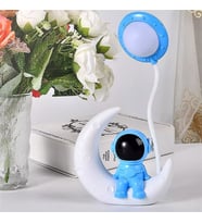 Astronot  Ay Gece Lambası (Mavi)