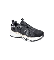 Jump 29942 Kadın Sneaker Spor Ayakkabı (Siyah - Bej) (Siyah-Bej)
