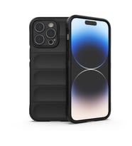 Newface iPhone 15 Pro Uyumlu TPU Fiber Karışımı Darbe Emici Premium Kılıf  (Siyah)